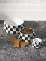 Courtly Check Pet Dish