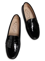 Gommino Patent Leather Driving Loafers