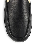 Unisex Ascot Leather Slippers