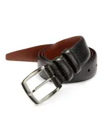 COLLECTION Tumbled Leather Belt