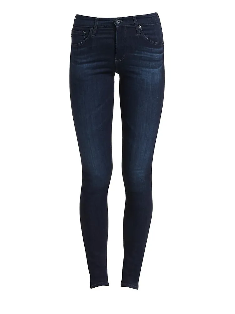 Farah High-Rise Stretch Skinny Ankle Jeans