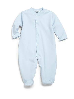 Baby Boy's Basic Pima Cotton Footie