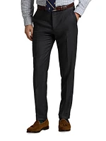 Wool Twill Slim-Fit Trousers