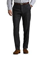 Wool Twill Slim-Fit Trousers