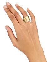 Lunaria Diamond & 18K Yellow Gold Band Ring