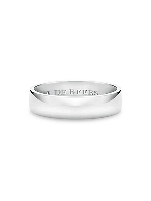 Plain Bands Platinum Wedding Band