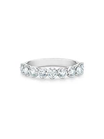 Allegria 18K White Gold & Diamond Half-Band Eternity Ring