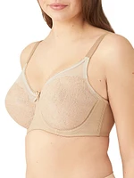 Retro Chic Full-Coverage Underwire Bra