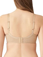 Retro Chic Full-Coverage Underwire Bra