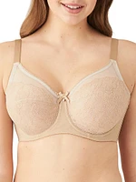Retro Chic Full-Coverage Underwire Bra