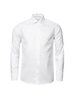 Contemporary-Fit Cavalry Twill French-Cuff Dress Shirt