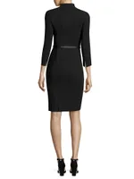 Belted Sheath Dress