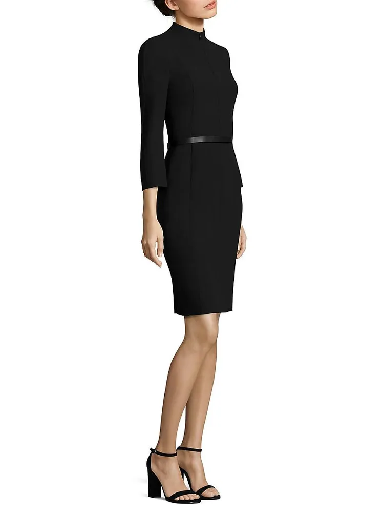 Belted Sheath Dress