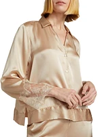 Lolita Silk & Lace Pajamas