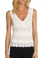 Rose Parfait Lace Tank