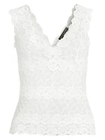 Rose Parfait Lace Tank