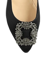 Hangisi 25MM Embellished Satin Flats