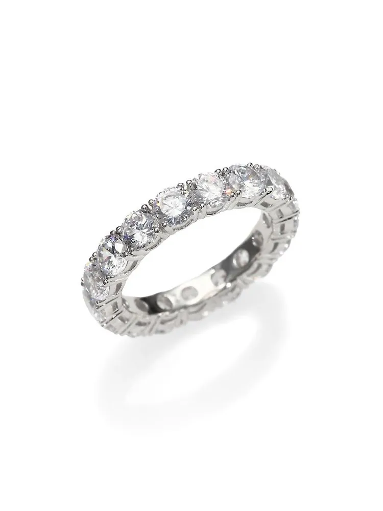 Sterling Silver Eternity Band Ring