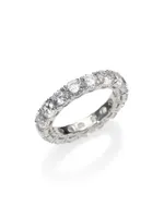 Sterling Silver Eternity Band Ring