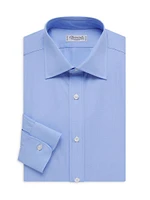 Solid Poplin Dress Shirt