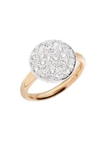 Sabbia Diamond & 18K Rose Gold Ring