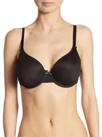 Basic Invisible Three-Quarter Memory Foam T-Shirt Bra