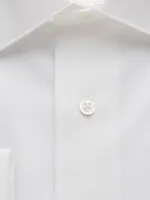 Regular-Fit Boxed Formal Shirt