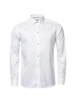 Contemporary-Fit Satin Stripe Dress Shirt