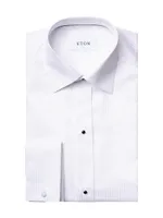 Contemporary-Fit Satin Stripe Dress Shirt