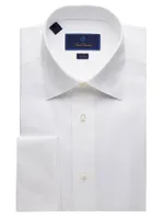 Trim-Fit Dobby Weave Formal Shirt