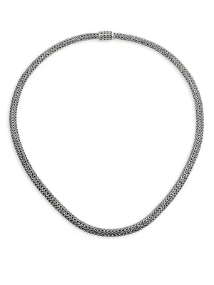 Classic Chain Sterling Silver Extra-Small Necklace