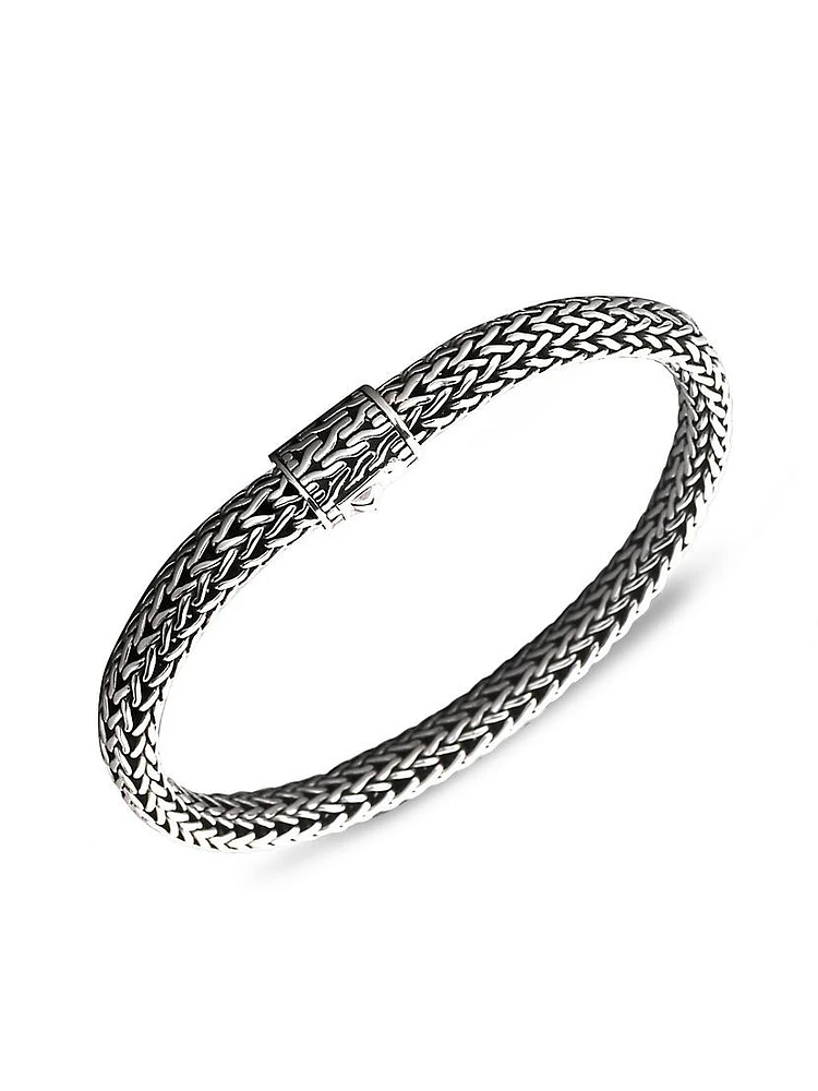 Classic Chain Sterling Silver Bracelet