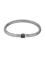 Classic Chain Gemstone & Sterling Silver Extra-Small Bracelet