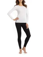 Cotton Seamless Long-Sleeve Top