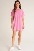 Z Supply - Relaxed T Shirt Dress Orchid Pink
