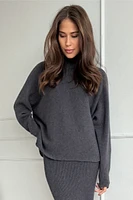 Charli - Alma Sweater in Anthracite