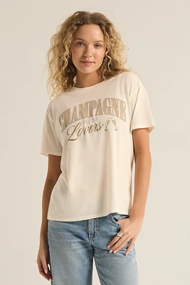 Z Supply - Champs Boyfriend Tee Sea Salt