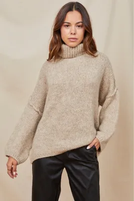 Charli - Niamh Sweater in Oatmeal