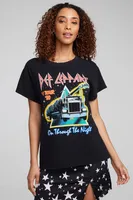 Chaser - Def Leppard On Through The Night Tee Shadow