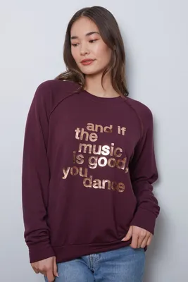 Goodhyouman - And If The Music is Good Vita Pullover Fudge