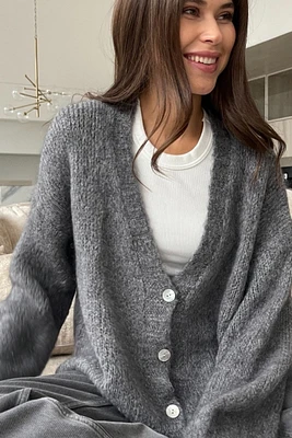 Charli - Ruby Cardigan in Grey