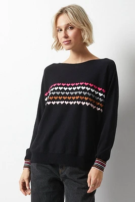Zaket & Plover -  Lovestruck Sweater Black