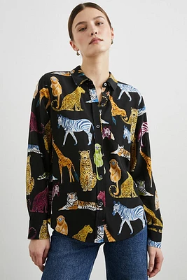 Rails - Kate Shirt Illustrated Animals