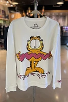 Princess Goes Hollywood - Garfield Hearts Sweatshirt Off White