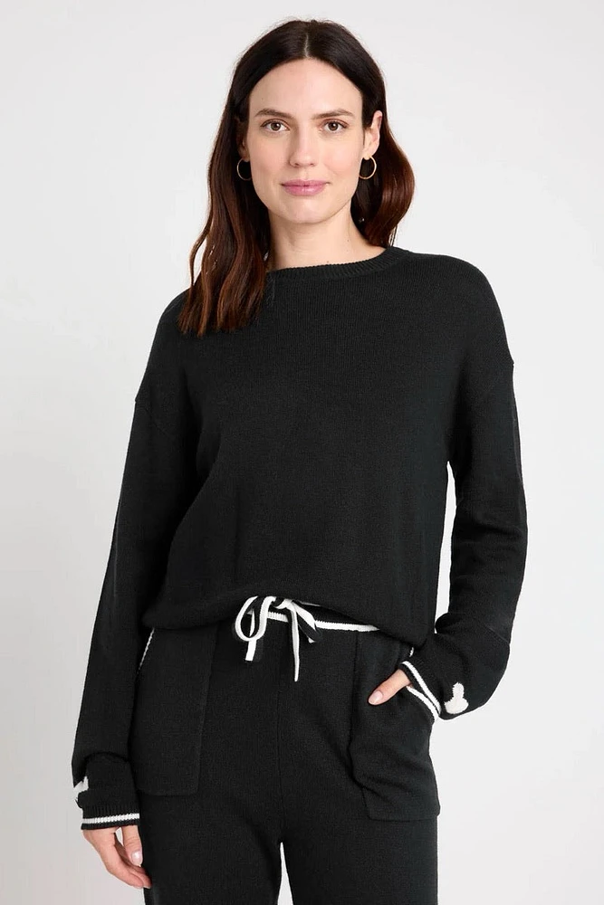 Splendid - Elizabeth Sweater Black/Snow