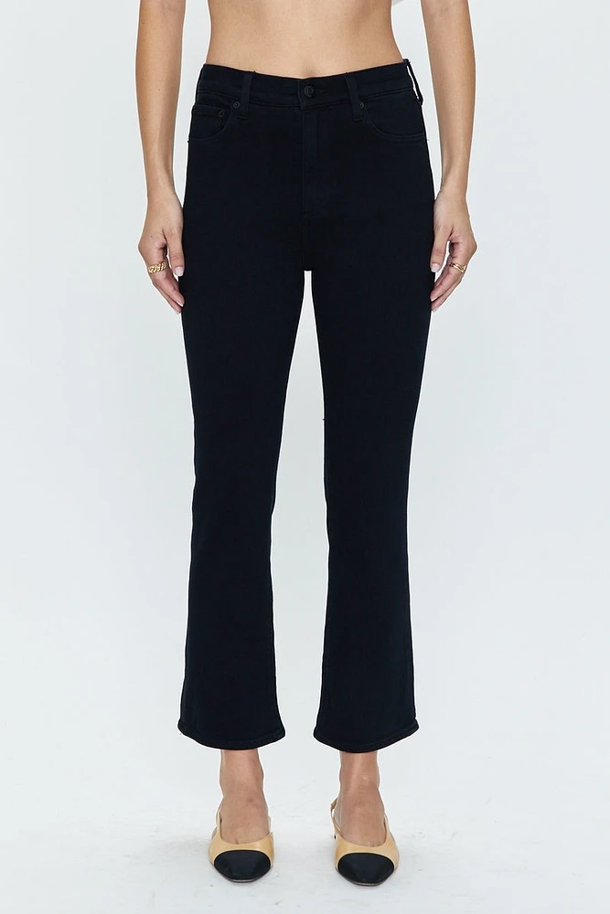 Pistola - Lennon High Rise Crop Boot Pant Dark Vinyl