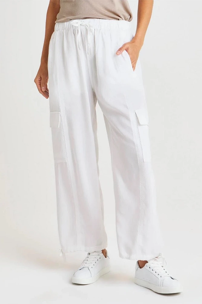 Splendid - Kamryn Cargo Pant White