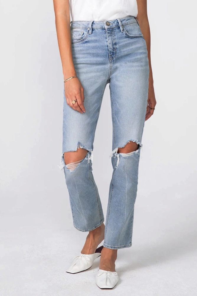 Unpublished - Willa High Waist Mom Fit Straight Leg Rogue