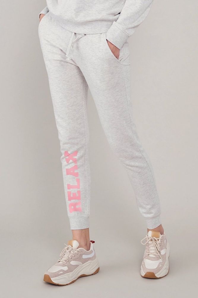 South Parade - Lucy Sweatpant Relax Light Heather Grey