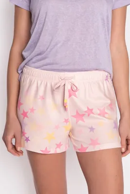 PJ Salvage - Peachy Party Star Short Blush